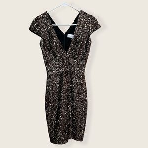 Dress The Population Zoe Sequin Mini Small !
